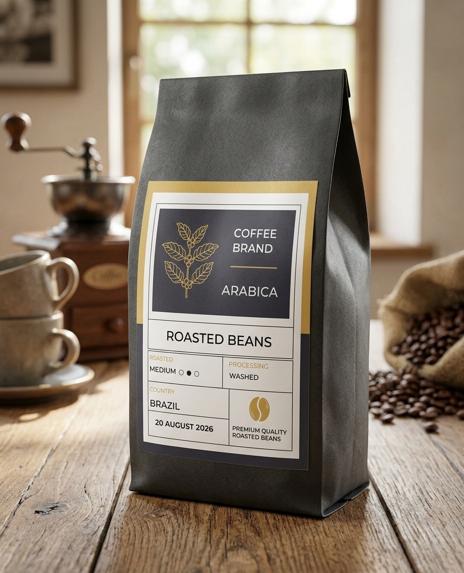 Coffee packaging design