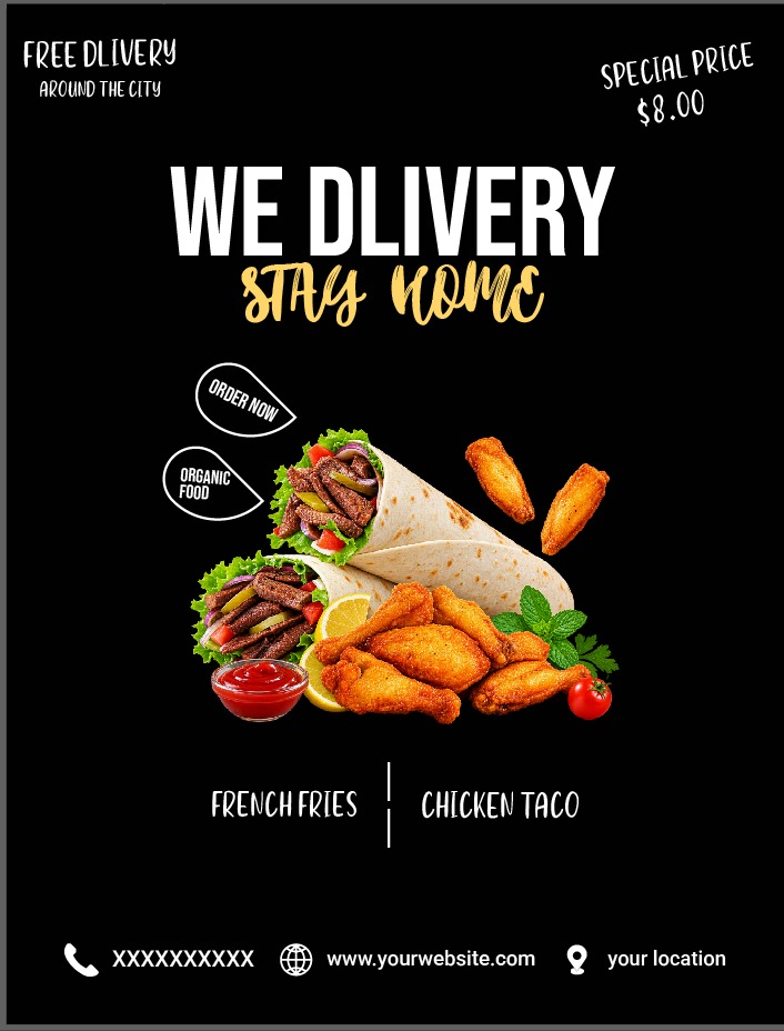 Food promotional design